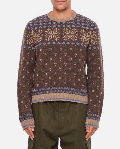 Snowflake Fair Isle Jacquard Pullover - Thom Browne - Modalova