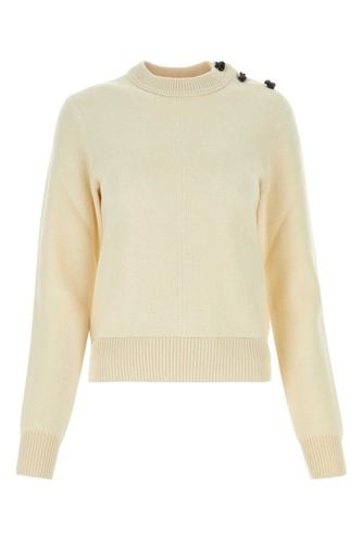 Bottega Veneta Ivory Wool Sweater - Bottega Veneta - Modalova