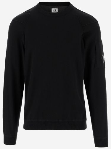 C. P. Company Sea Island Cotton Sweatshirt With Logo - C.P. Company - Modalova