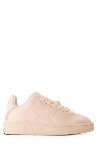 Box Equestrian Knight Embossed Sneakers - Burberry - Modalova