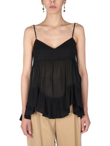 Semi-transparent Top - Alexander McQueen - Modalova