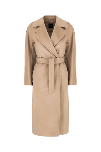 Cappuccino Wool Coat - Weekend Max Mara - Modalova