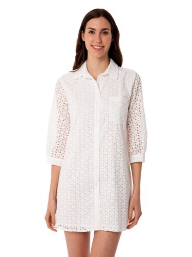 Woman Sangallo Shirt Mini Dress - MC2 Saint Barth - Modalova