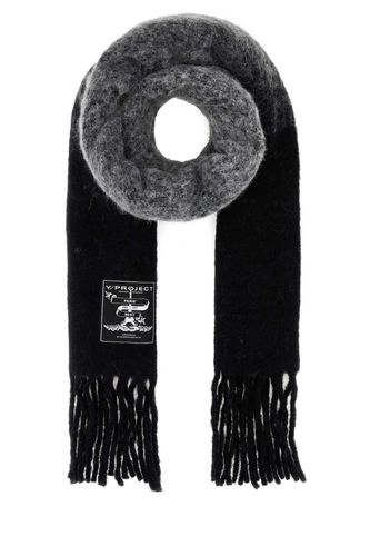 Embroidered Mohair Blend Scarf - Y/Project - Modalova