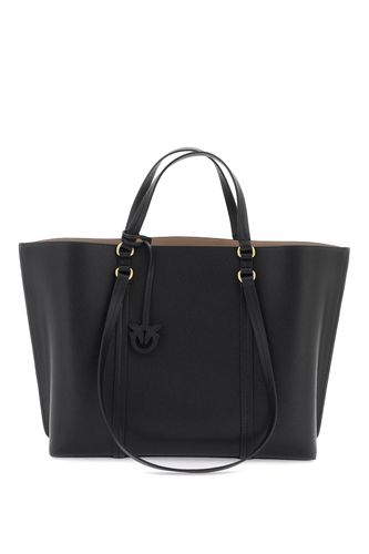 Pinko Large Leather Shopper Bag - Pinko - Modalova