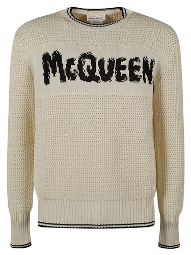 Logo Knitted Sweater - Alexander McQueen - Modalova