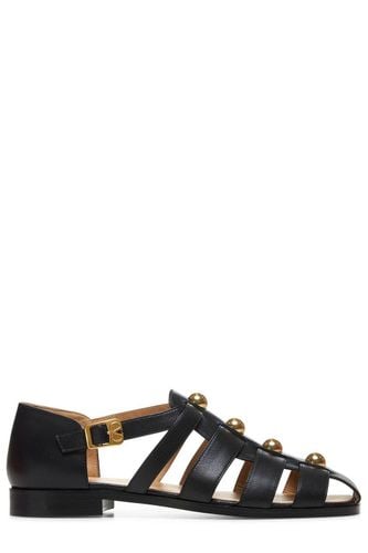 Stud Embellished Side Buckled Sandals - Valentino Garavani - Modalova