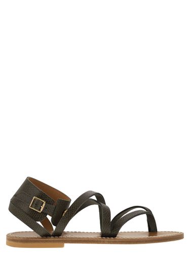 X K. jacques Leather Sandals - Longchamp - Modalova