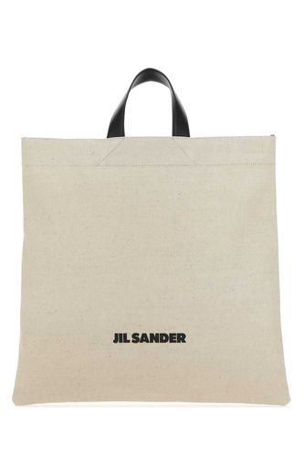 Jil Sander Sand Canvas Handbag - Jil Sander - Modalova