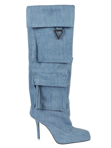 The Attico Denim Boots - The Attico - Modalova