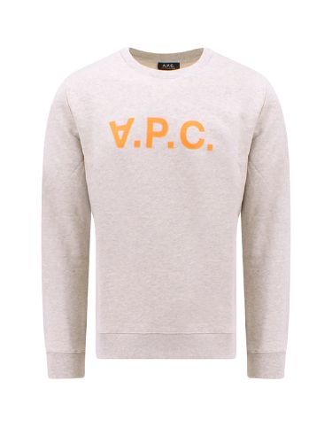 A. P.C. Sweatshirt With V. p.c Logo - A.P.C. - Modalova