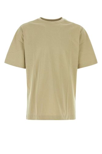 Cappuccino Cotton Oversize T-shirt - Burberry - Modalova