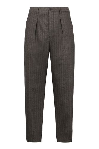 Giorgio Armani Virgin Wool Trousers - Giorgio Armani - Modalova