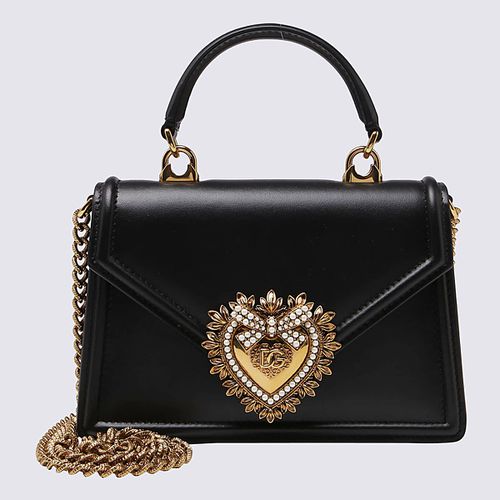 Leather Devotion Handle Bag - Dolce & Gabbana - Modalova