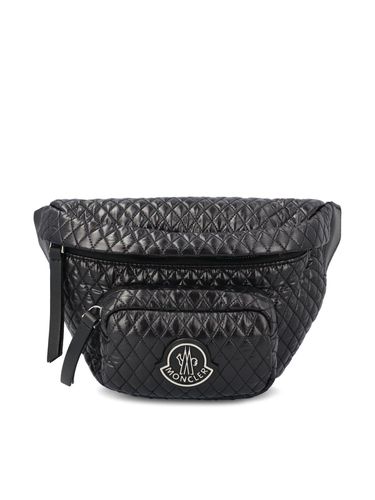 Moncler Logo Patch Quilted Belt Bag - Moncler - Modalova