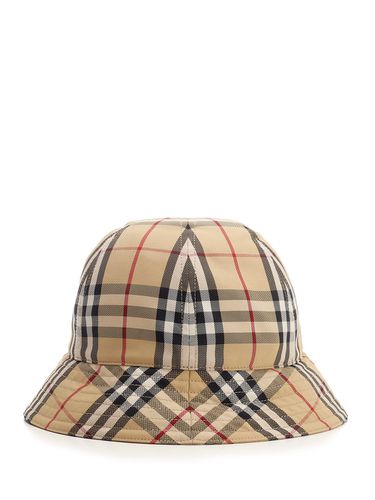 Bucket Hat In Vintage Check - Burberry - Modalova