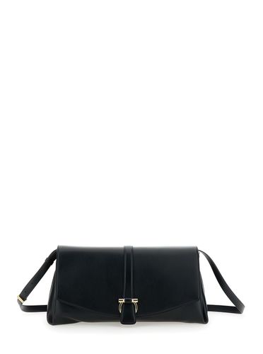 Crossbody Bag With Gancini Buckle Detail In Leather Woman - Ferragamo - Modalova