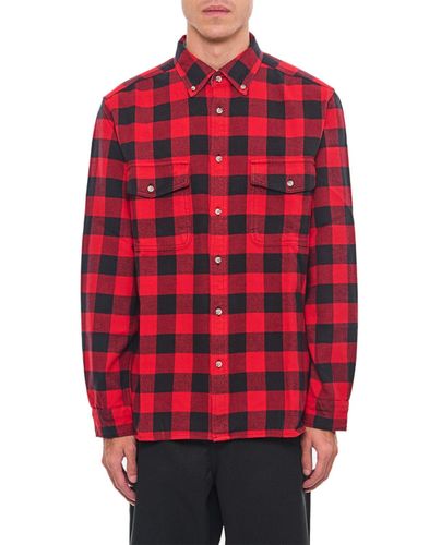 Checked Pattern Flannel Shirt - Woolrich - Modalova