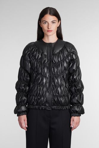 Chloé Puffer In Black Leather - Chloé - Modalova