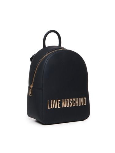 Love Moschino Logo Round Backpack - Love Moschino - Modalova