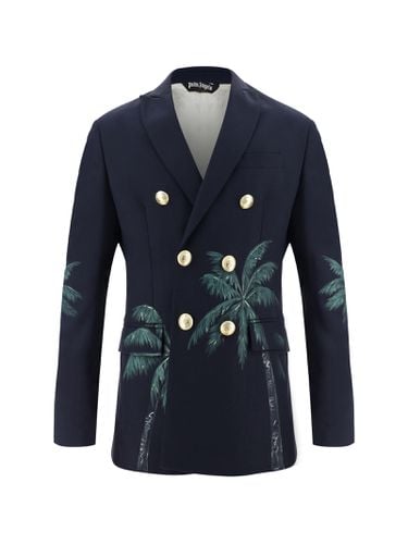 Palms Classic Double Breasted Jacket - Palm Angels - Modalova