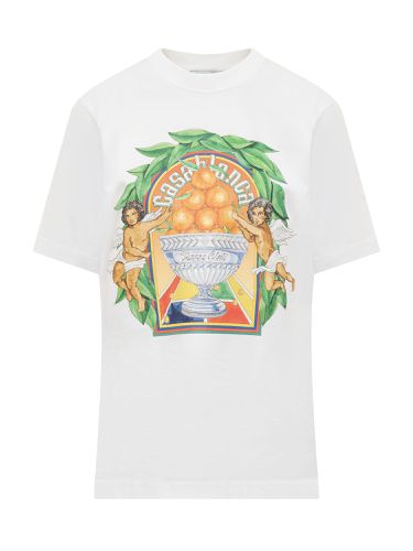 Casablanca Triomphe Dorange T-shirt - Casablanca - Modalova