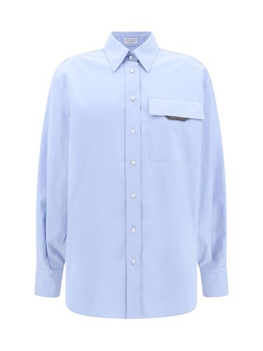 Shirt With Iconic Jewelry Detail - Brunello Cucinelli - Modalova