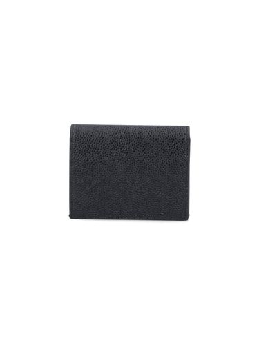 Thom Browne Leather Bifold Wallet - Thom Browne - Modalova