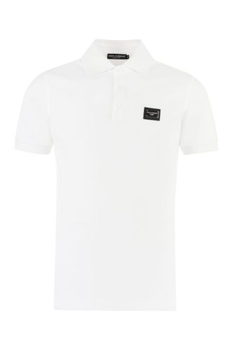 Cotton-piqué Polo Shirt - Dolce & Gabbana - Modalova