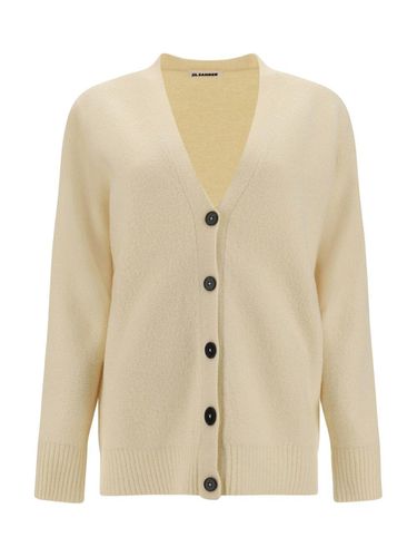 V-neck Long-sleeved Cardigan - Jil Sander - Modalova