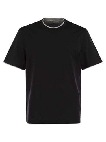 Slim Fit Crew-neck T-shirt In Lightweight Cotton Jersey - Brunello Cucinelli - Modalova