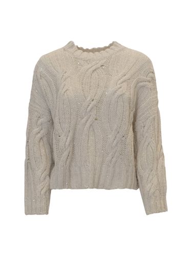 Antonelli Golia Beige Wool Sweater - Antonelli - Modalova