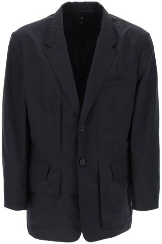 Y-3 Crinkle Single-breasted Blazer - Y-3 - Modalova