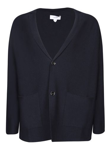 Lardini Wool And Silk Blue Cardigan - Lardini - Modalova