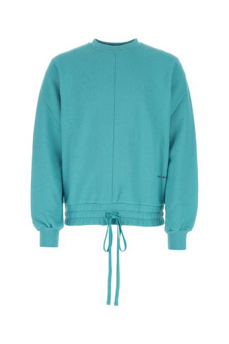 Turquoise Cotton Oversize Sweatshirt - Botter - Modalova