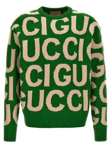 Gucci Logo Sweater - Gucci - Modalova