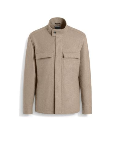 Zegna Oasi Long-sleeved Overshirt - Zegna - Modalova