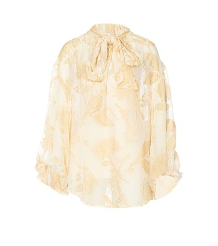 Zimmermann Burnout Blouse - Zimmermann - Modalova