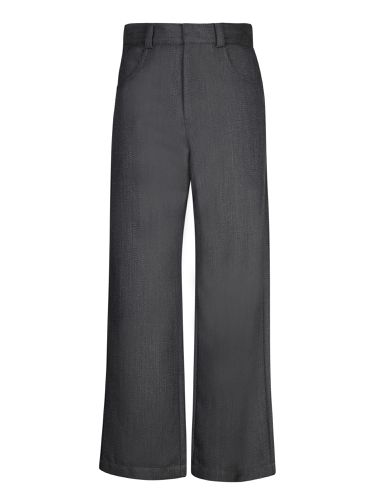 Dark Chevron Trousers - Emporio Armani - Modalova