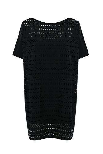 Laser-cut Taffeta Dress - Liviana Conti - Modalova