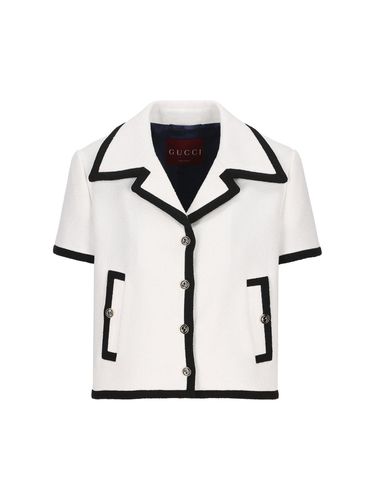Gucci Short-sleeved Tweed Jacket - Gucci - Modalova
