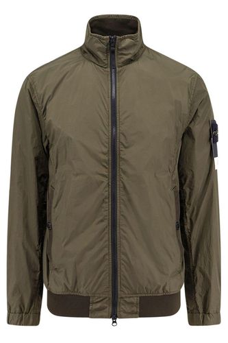 Compass-badge High-neck Jacket - Stone Island - Modalova