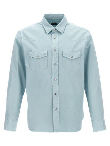 Tom Ford peach Twill Western Shirt - Tom Ford - Modalova