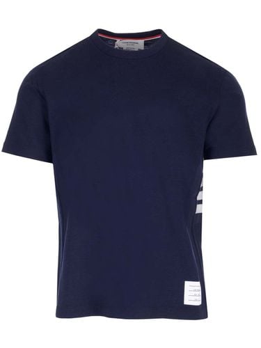 Thom Browne Blue 4bar T-shirt - Thom Browne - Modalova