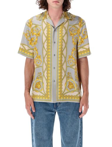 Baroque Coupe Des Dieux Bowling Shirt - Versace - Modalova