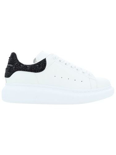 Oversized Leather Sneakers - Alexander McQueen - Modalova