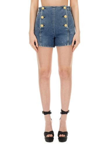 Balmain Iconic Button-down Shorts - Balmain - Modalova