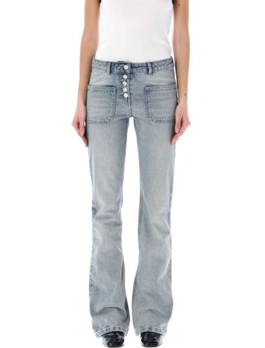 Courrèges Denim Baggy Jeans - Courrèges - Modalova