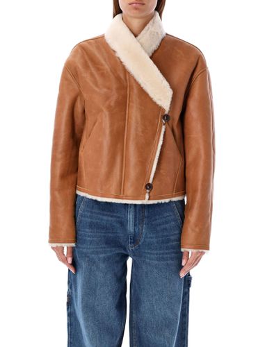 Eriana Shearling Cropped Jacket - Isabel Marant - Modalova