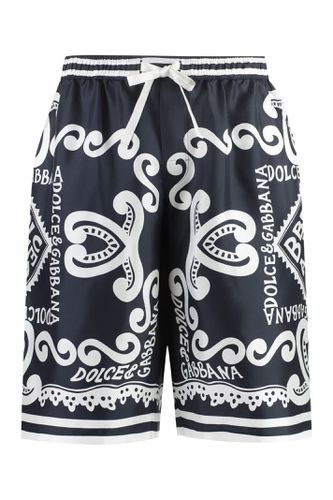 Printed Bermuda Shorts - Dolce & Gabbana - Modalova